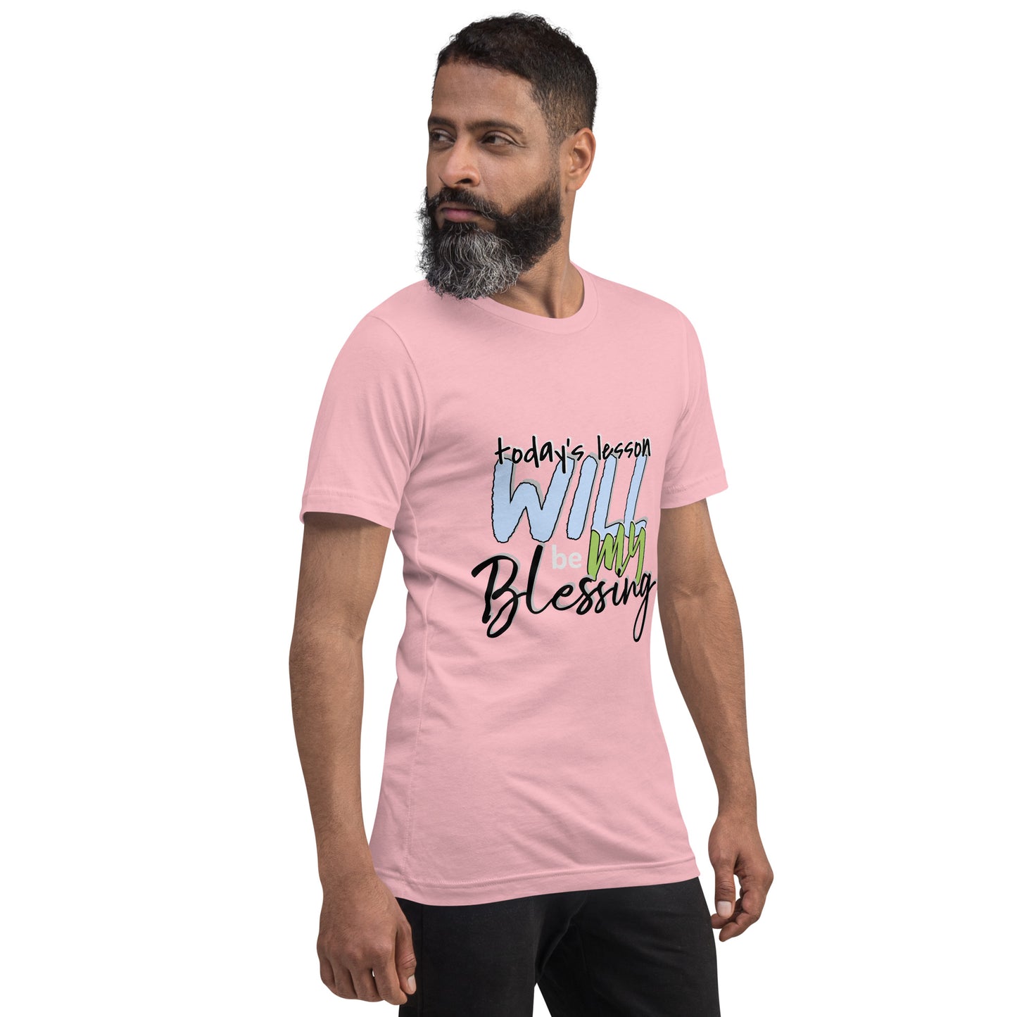Today's Lesson Will Be My Blessing Unisex t-shirt Inspirational Apparel