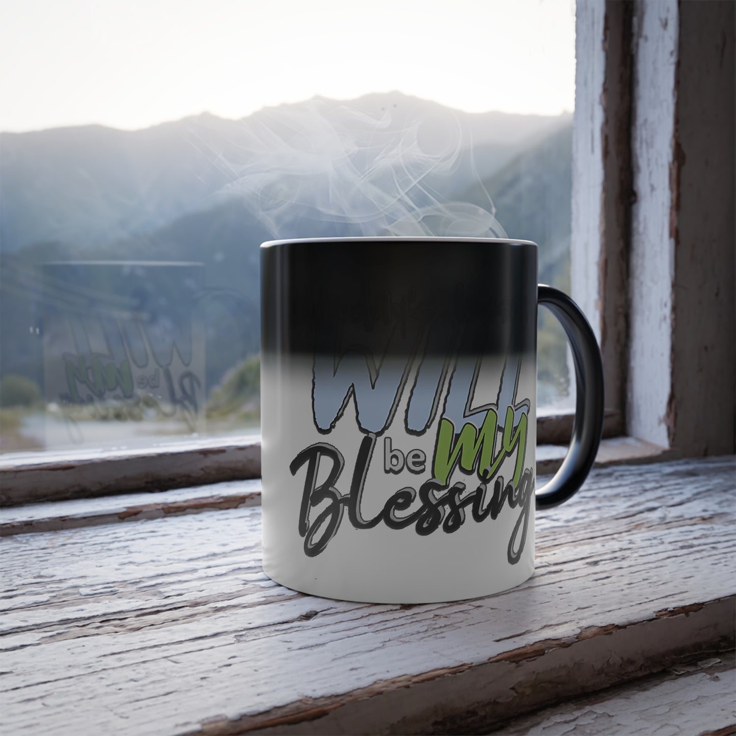 Color Morphing Mug, 11oz | Today's Lesson Will Be My Blessing