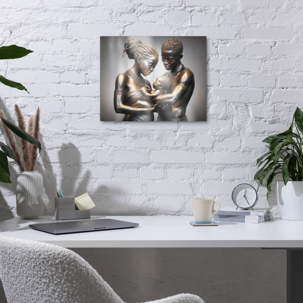 Embrace of Kinship Metal prints