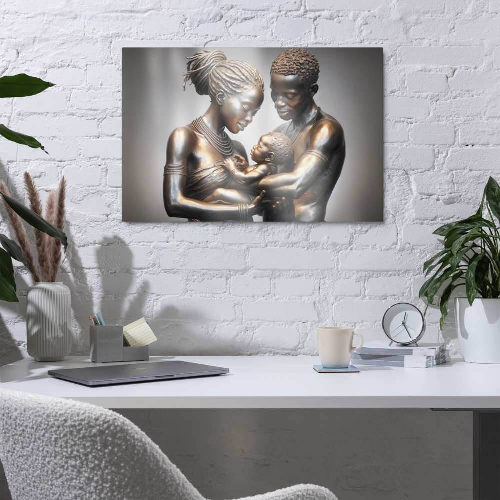 Embrace of Kinship Metal prints