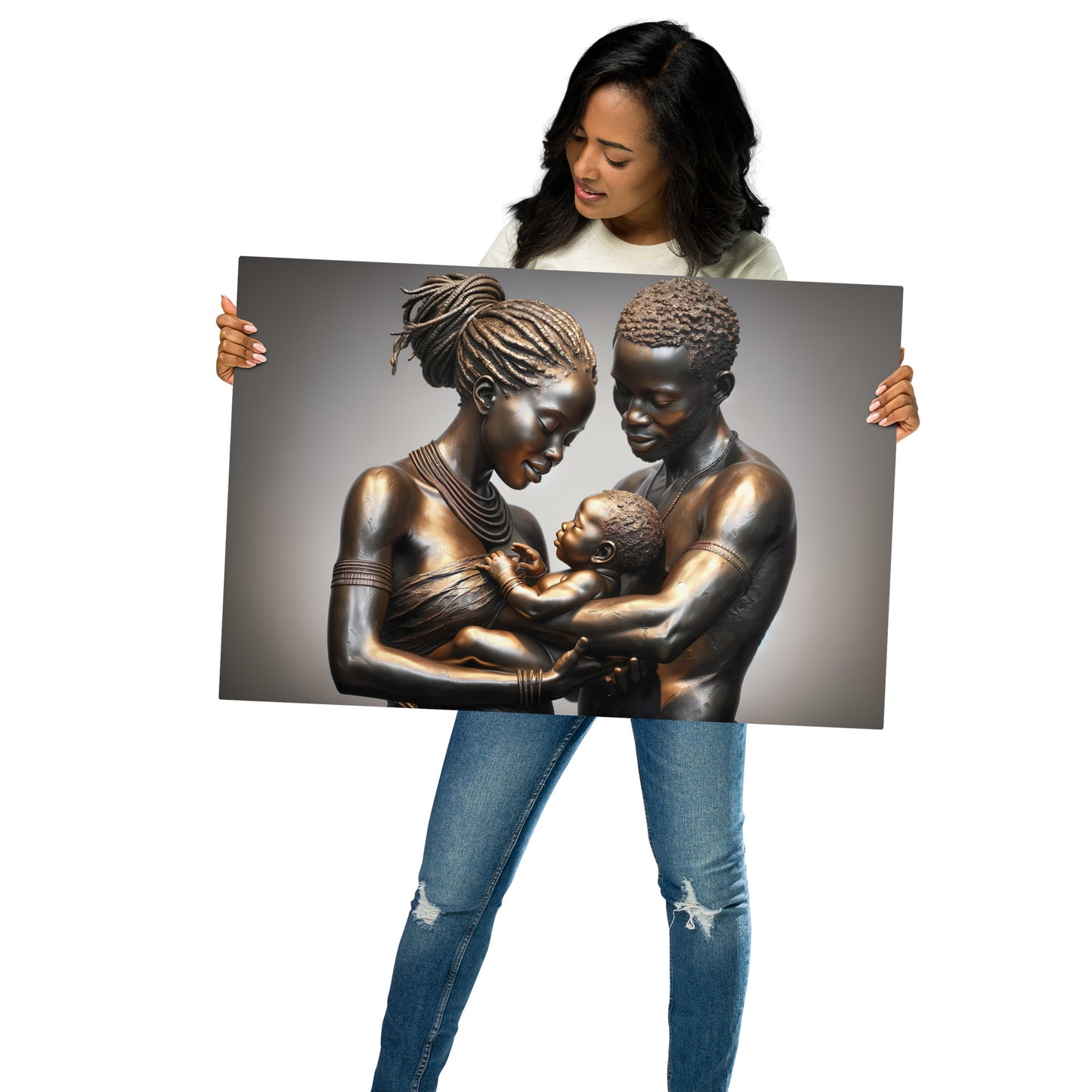 Embrace of Kinship Metal prints