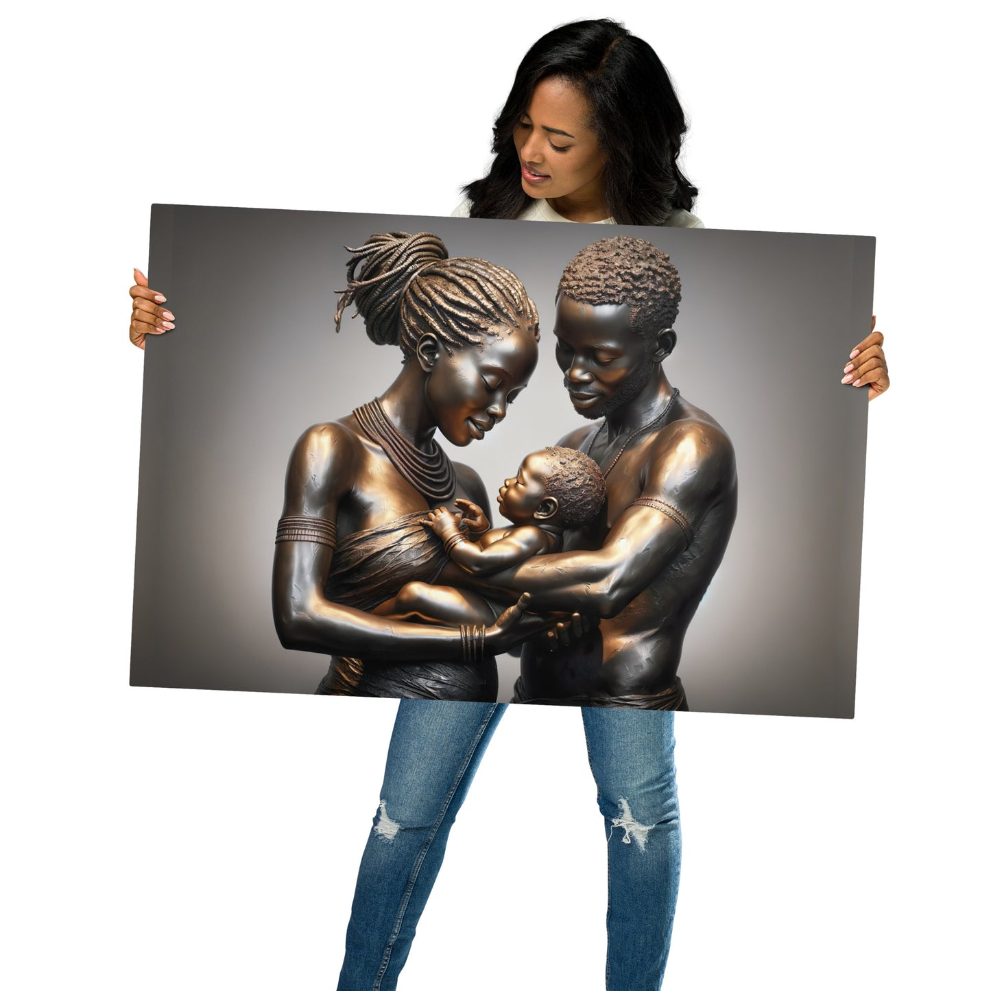 Embrace of Kinship Metal prints