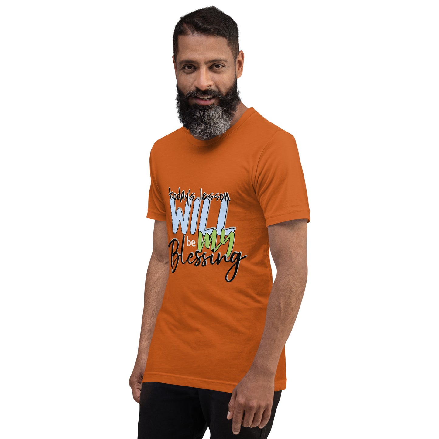 Today's Lesson Will Be My Blessing Unisex t-shirt Inspirational Apparel