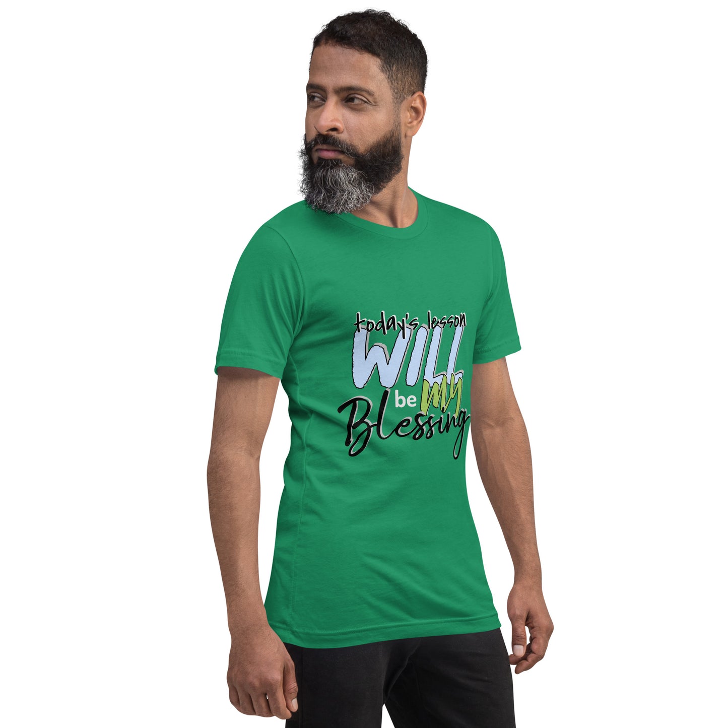 Today's Lesson Will Be My Blessing Unisex t-shirt Inspirational Apparel
