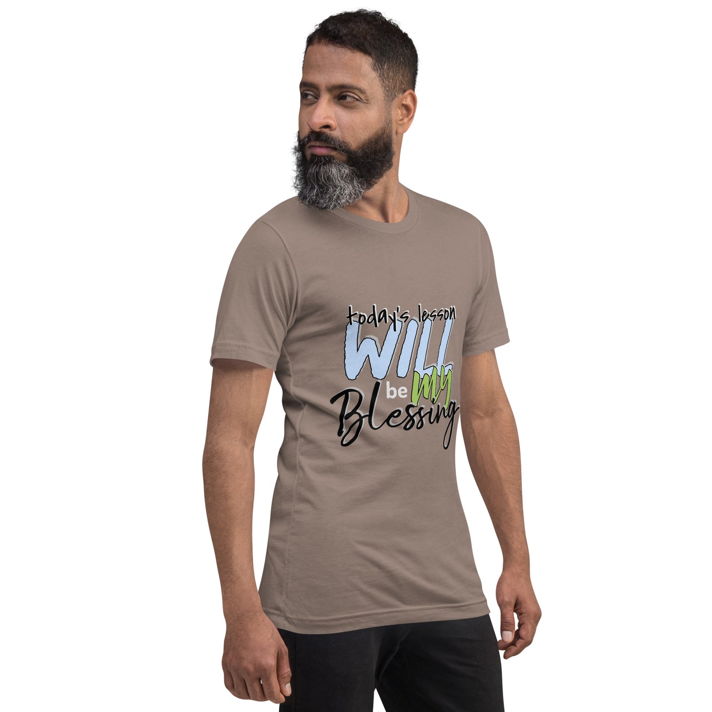 Today's Lesson Will Be My Blessing Unisex t-shirt Inspirational Apparel