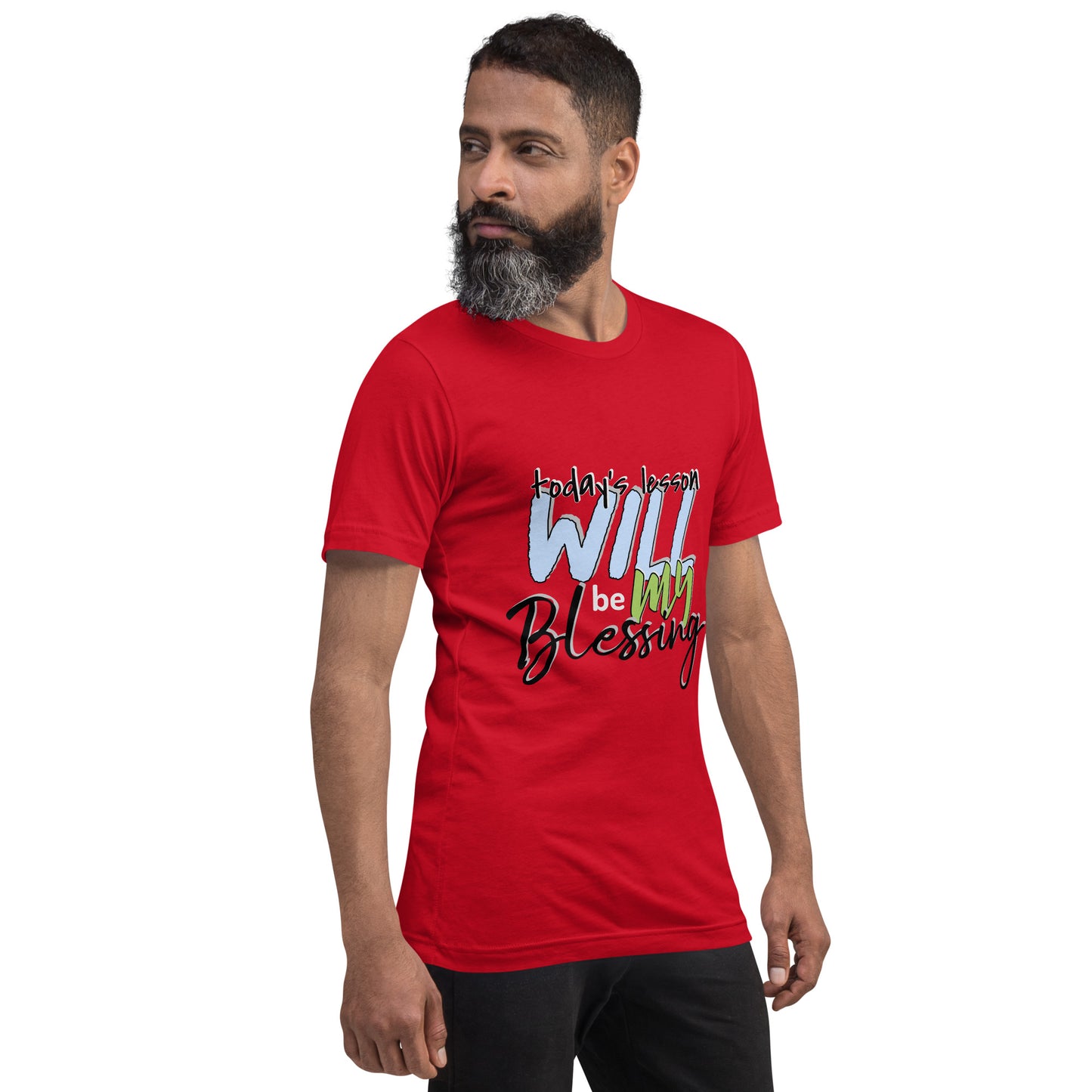 Today's Lesson Will Be My Blessing Unisex t-shirt Inspirational Apparel