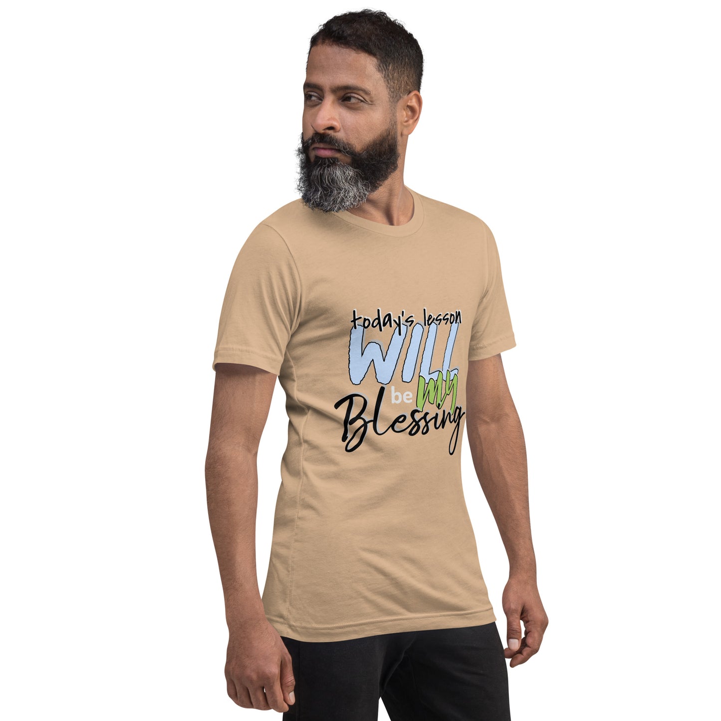Today's Lesson Will Be My Blessing Unisex t-shirt Inspirational Apparel