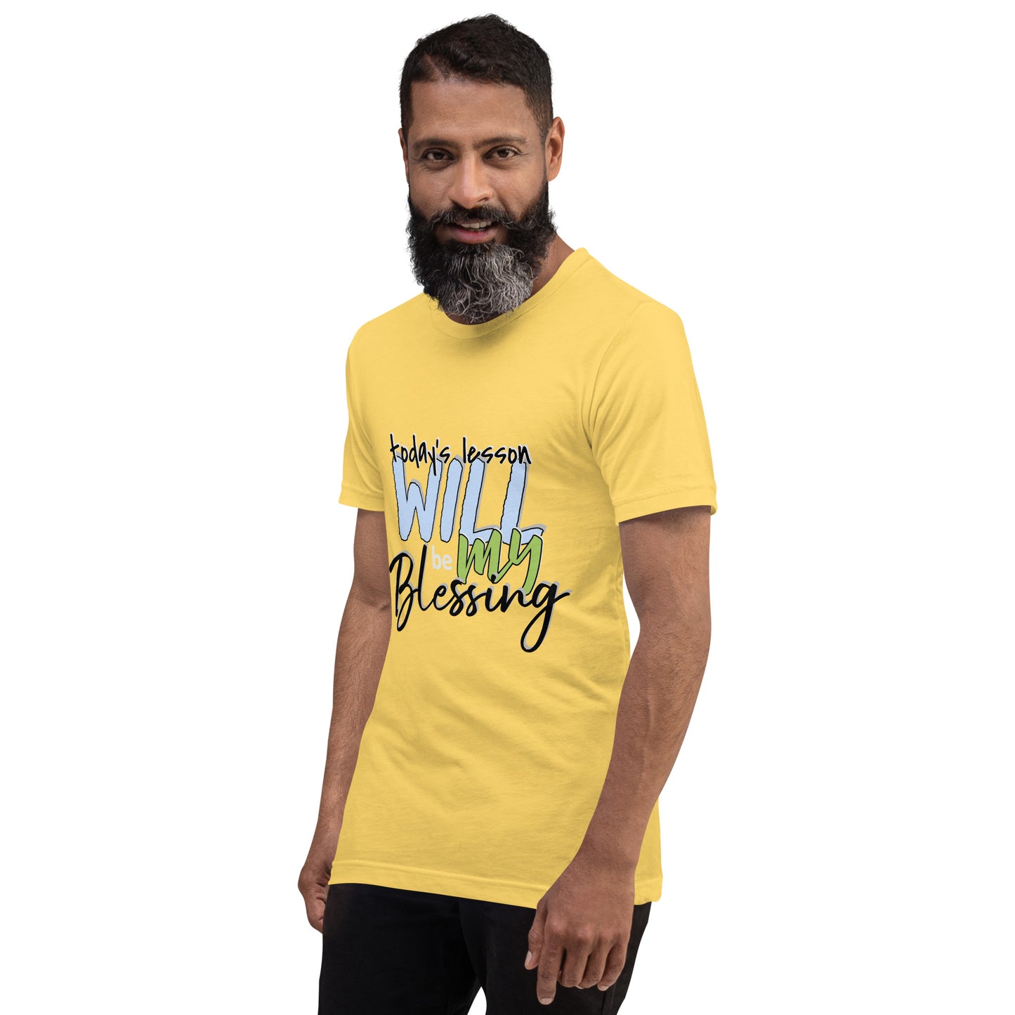 Today's Lesson Will Be My Blessing Unisex t-shirt Inspirational Apparel